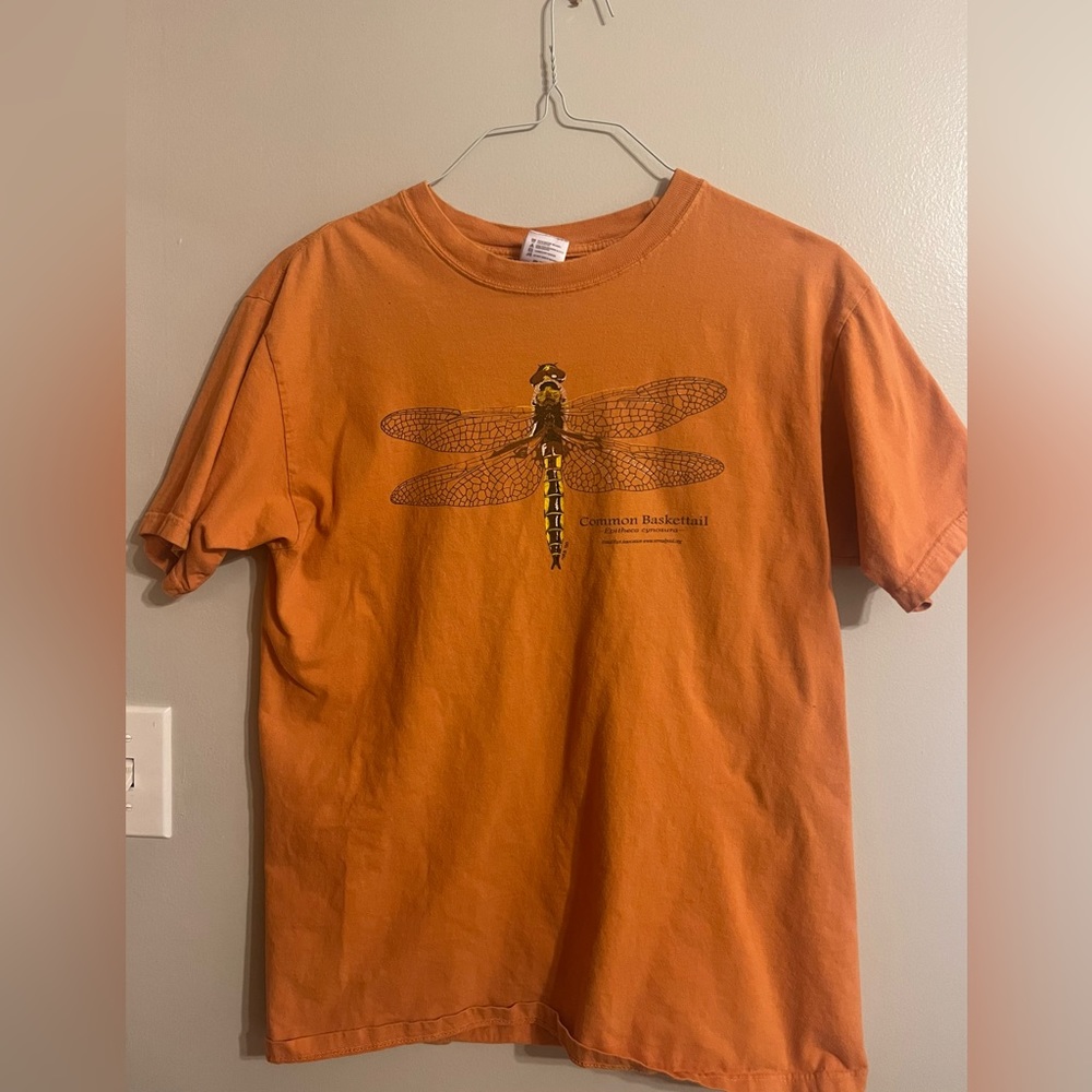 Orange Authentic Pigment Dragonfly Shirt